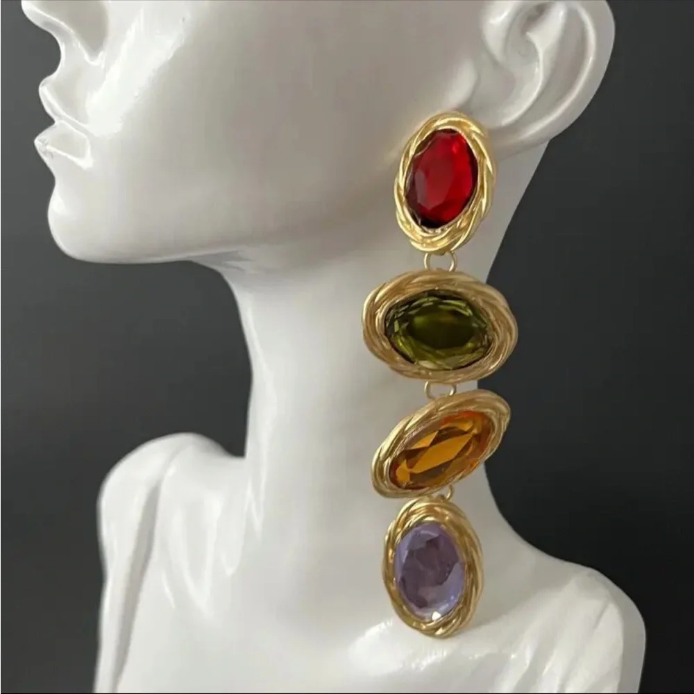 Lucky charm drop earrings - Picture 7 of 9